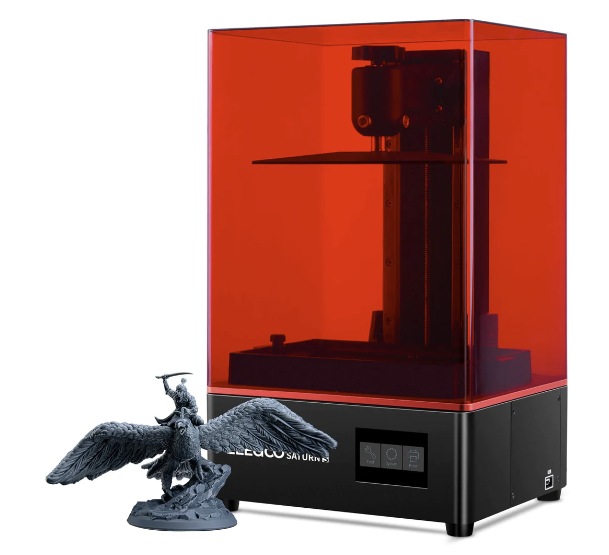 ELEGOO Resin 3D Printer, Saturn S Mono MSLA Best Resin 3D Printer For Beginners