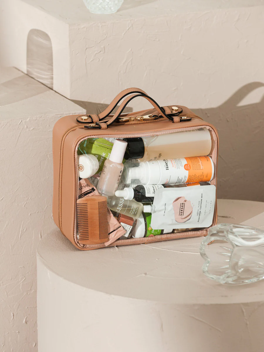 Calpak Large Clear Cosmetics Case