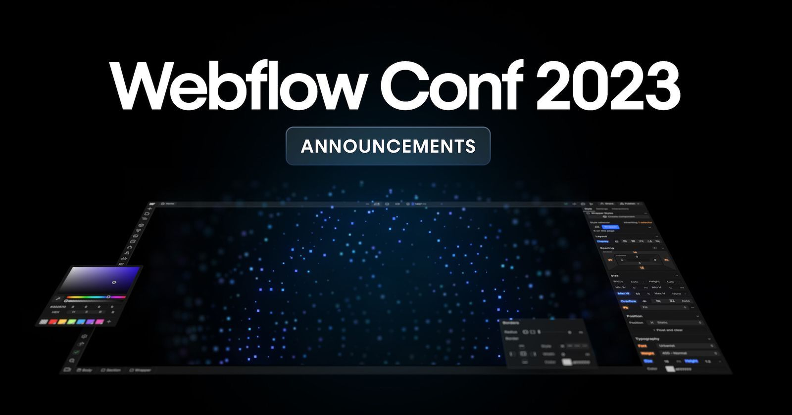No Code review 2023 – Webflow conf 2023