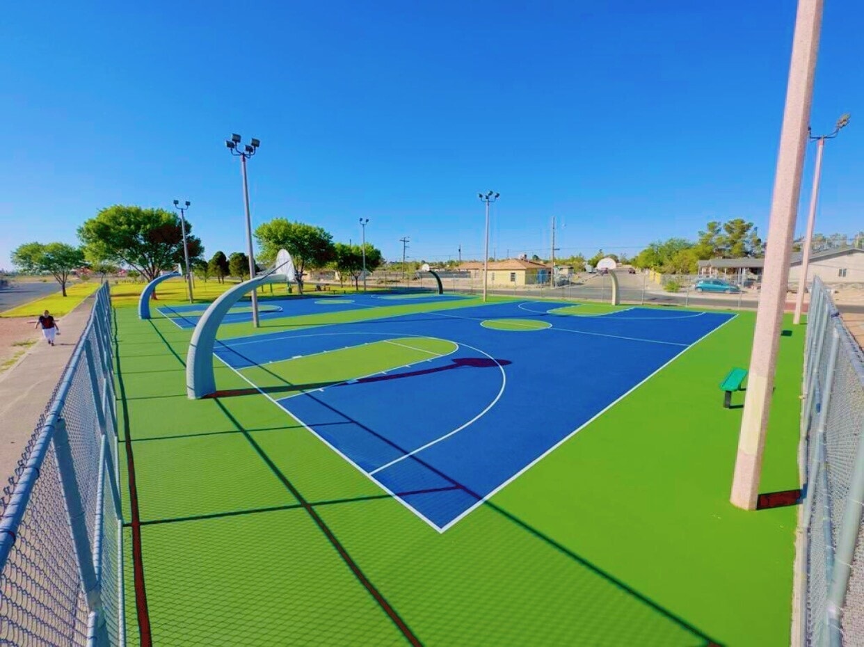 Colorful Multi Purpose Court