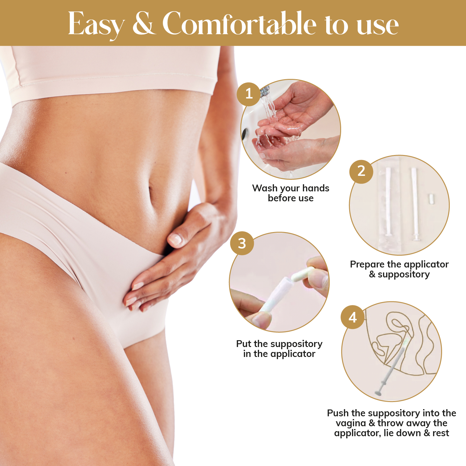 How to Use the PureLux Suppository Applicator