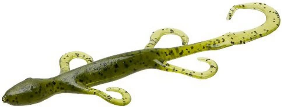 Green Plastic Lizard for fishing