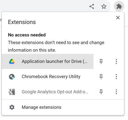 Select Chromebook Recovery Utility