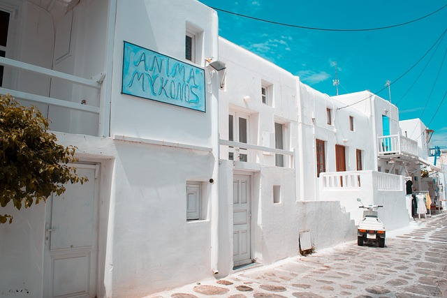 stylish villas, mykonos, greece
