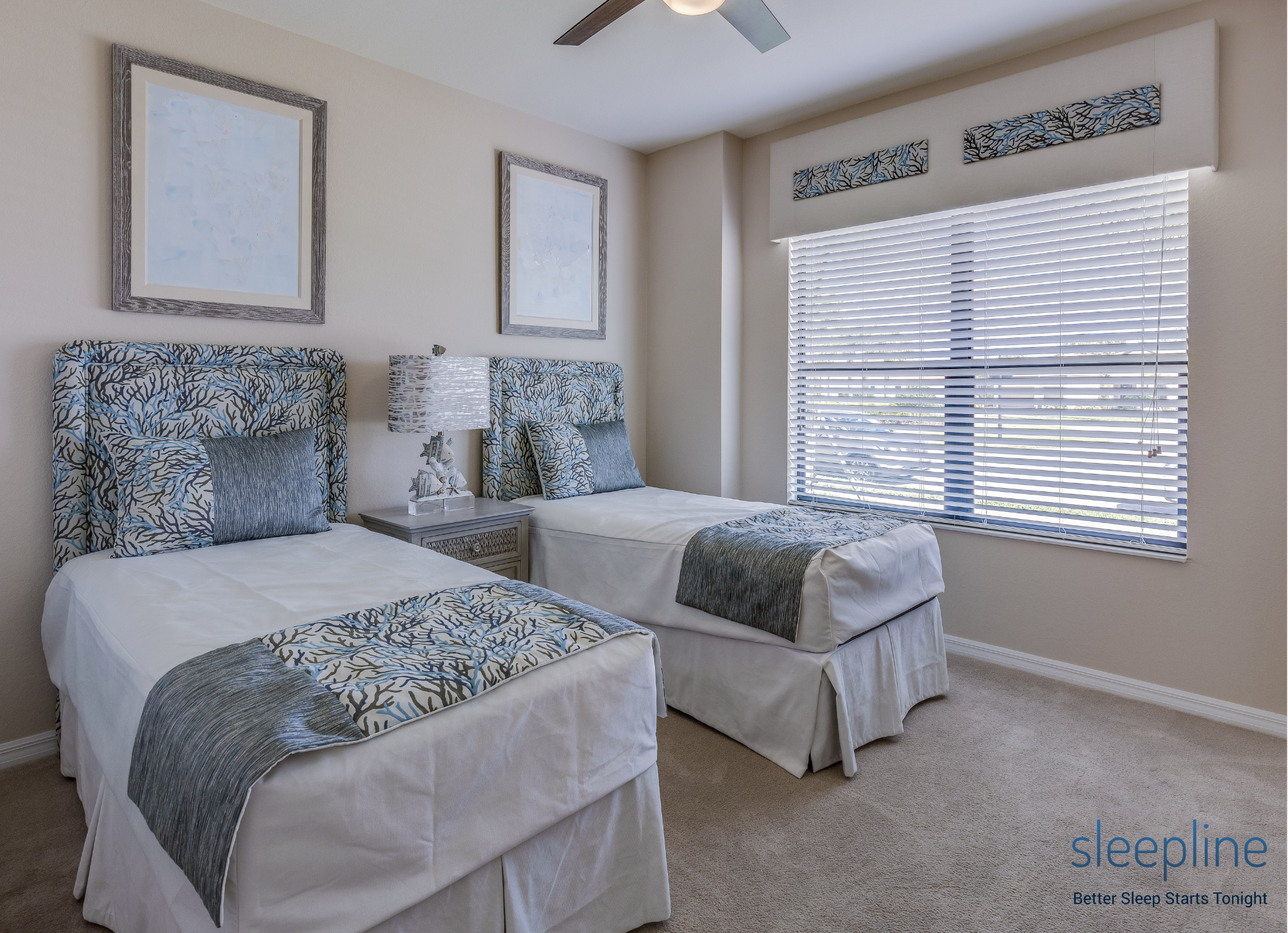 Two average-priced twin mattresses