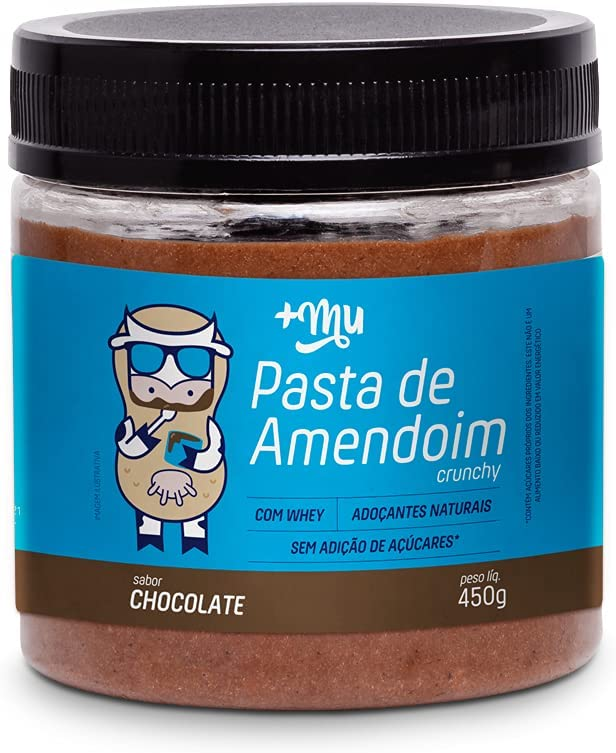 Creme de amendoim torrado Mais Mu. Fonte: Amazon.