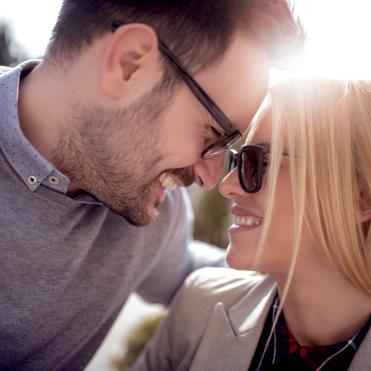 Couple making eye contact - Featured in: Signs a Man Deeply Loves You