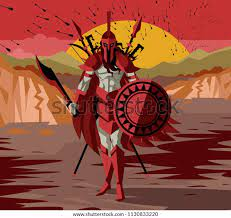 Ares Mars Greek Mythology God War Stock Vector (Royalty Free) 1130833220 |  Shutterstock