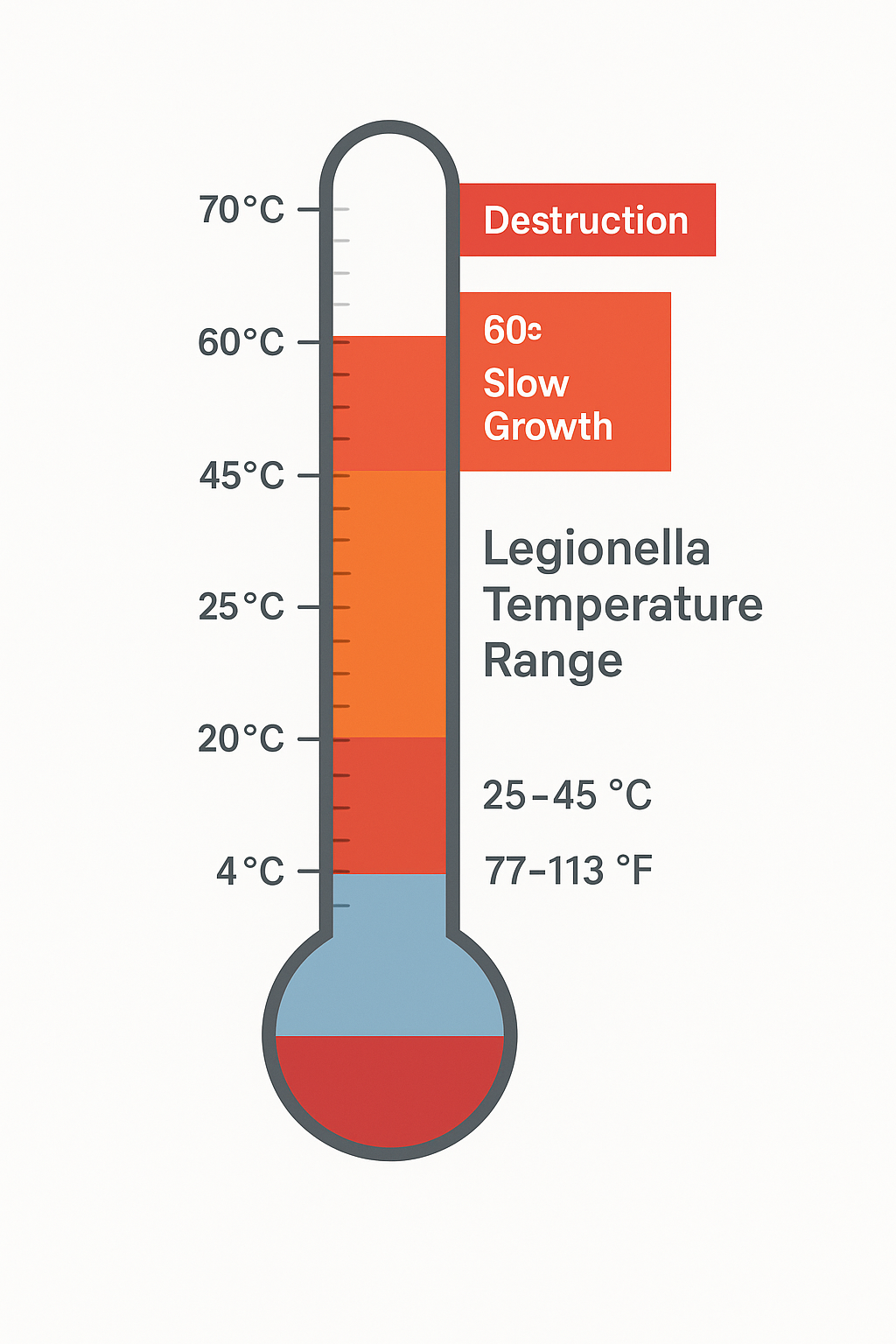 Understanding the Legionella Temperature Range