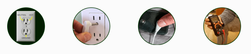Grounding products are connected only to the grounding port!