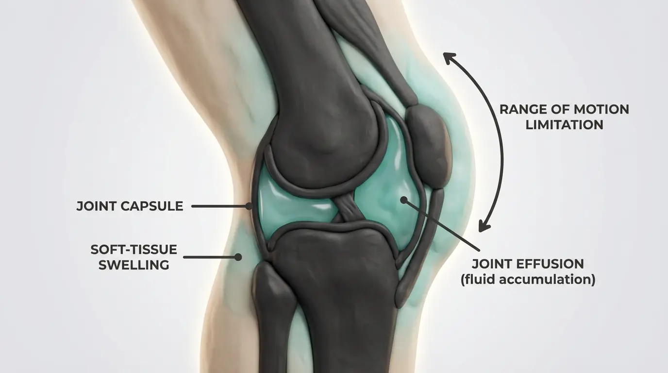 Why Does Knee Swelling (Edema) Occur and How Does It Limit Performance?
