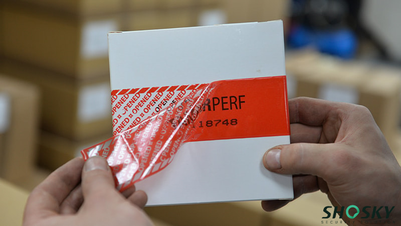 tamper-evident seal deters parallel imports and gray market interference