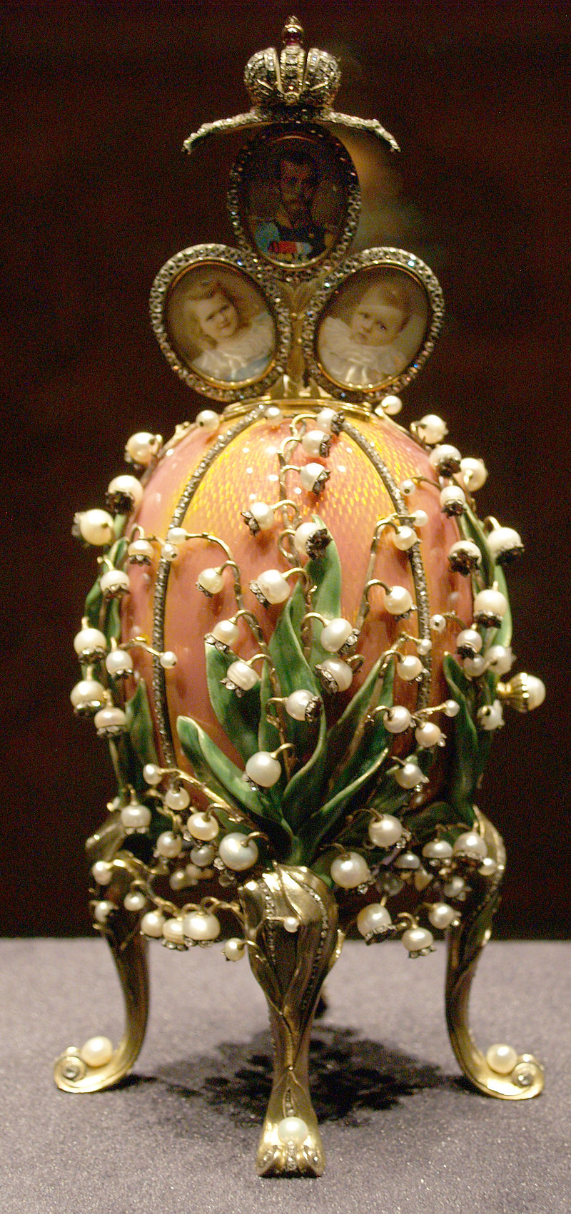 Faberge Egg Lilly of the Valley. Image by Miguel Hermoso Cuesta. CC by SA