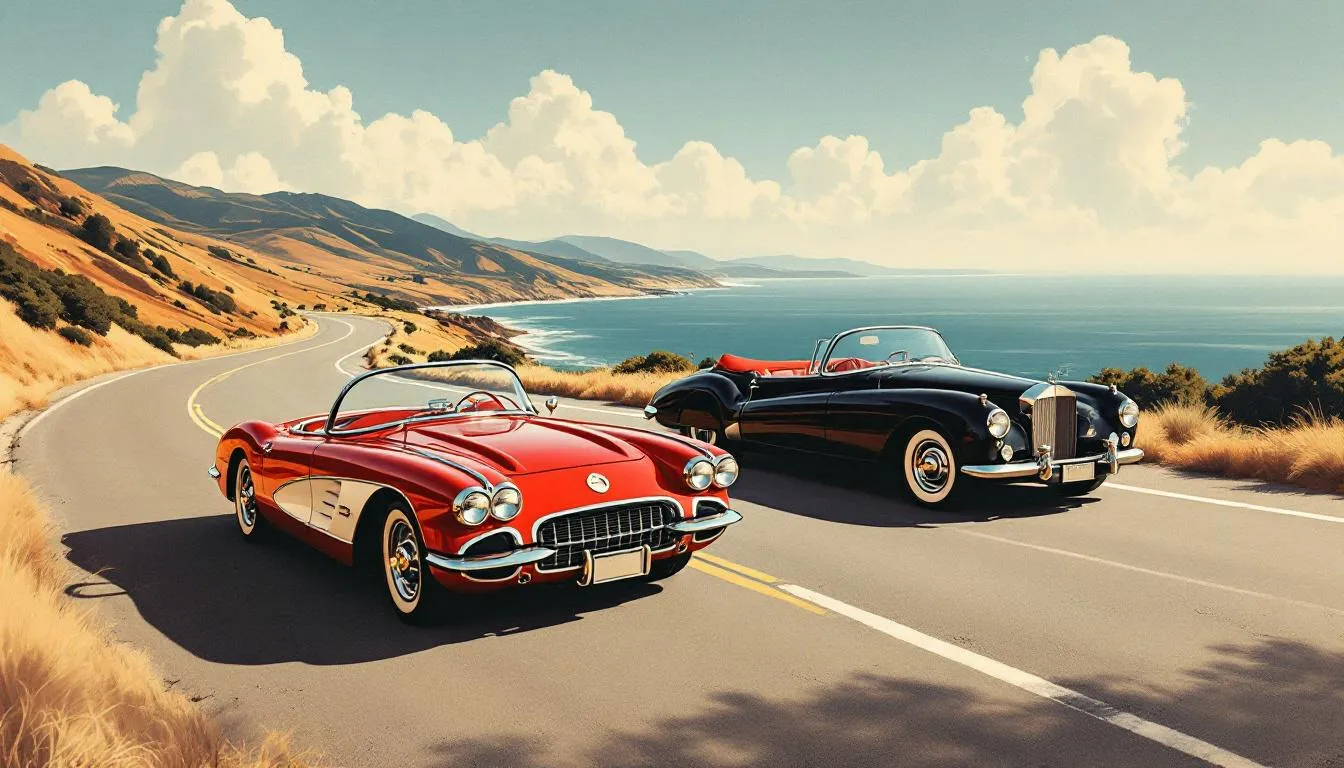 An infographic illustrating the benefits of classic car insurance, highlighting how it protects your investment.