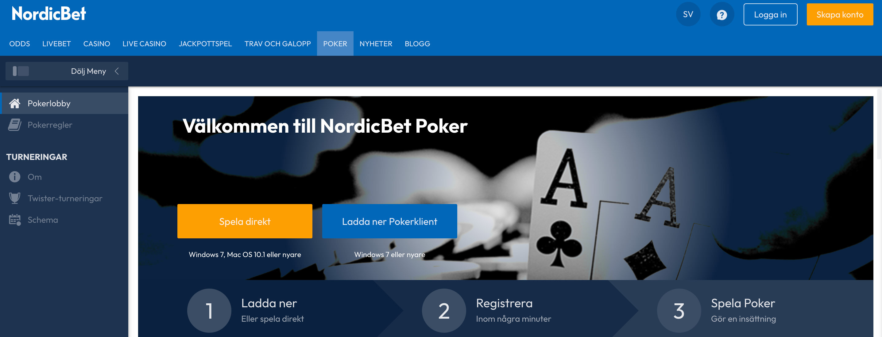 NordicBet Poker