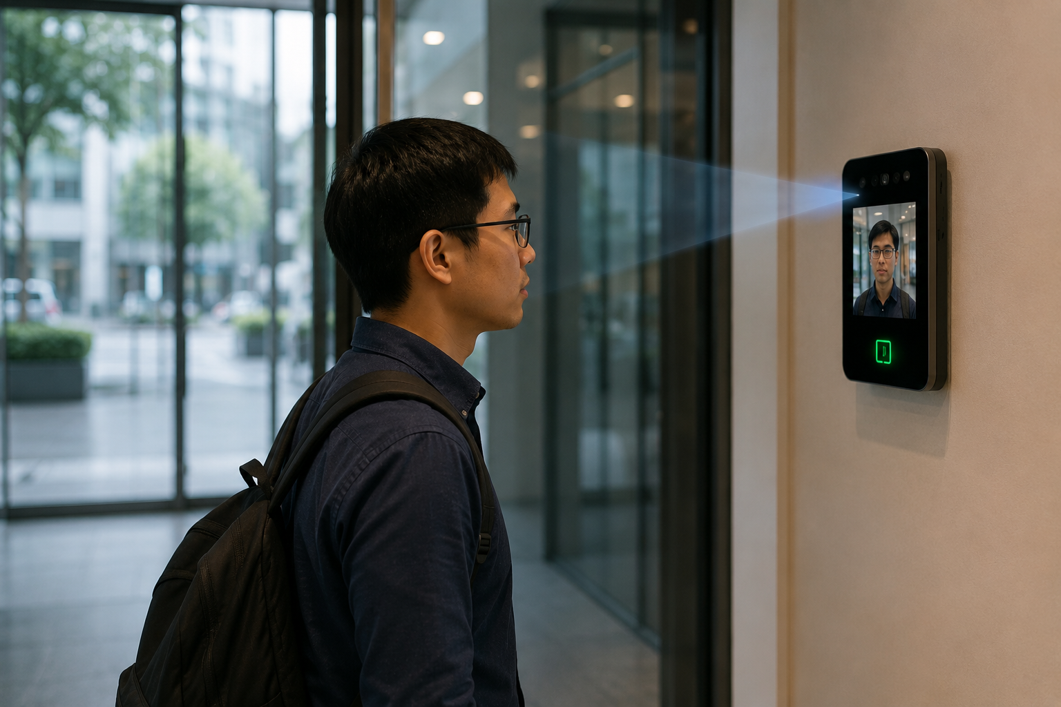 Health compliance features such as rigorous temperature scanning can work alongside biometric attendance, facial recognition, attendance data, and door access to create a more complete workplace security system.