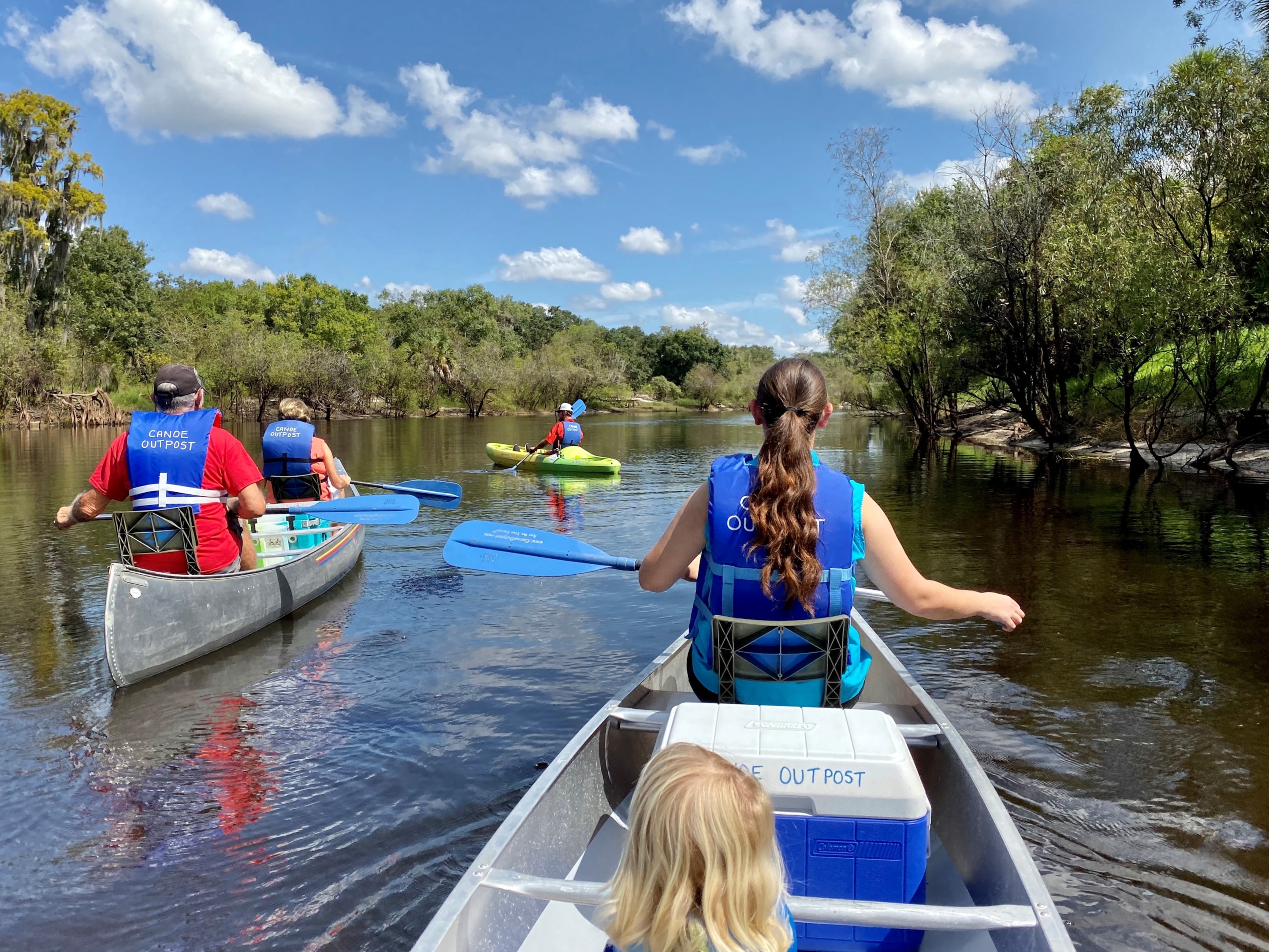 Kayaking Peace River