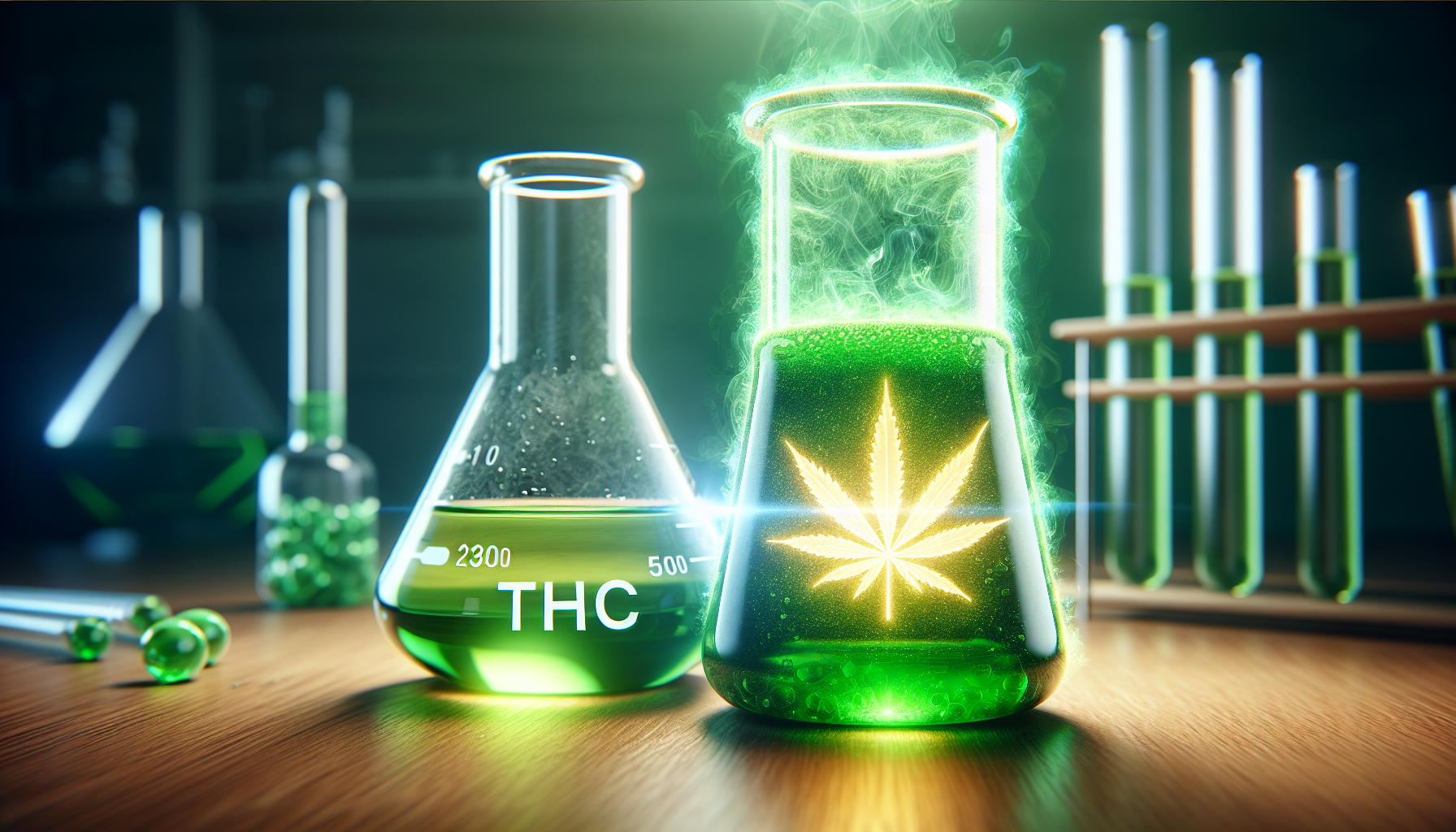 Illustration of potency comparison between THCP and THC