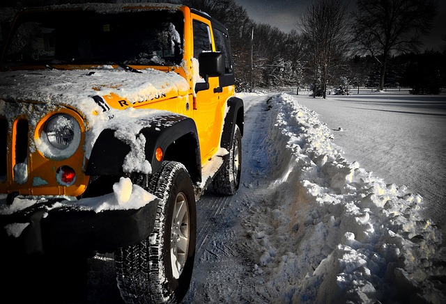 jeep wrangler rubicon, jeep wrangler, snow