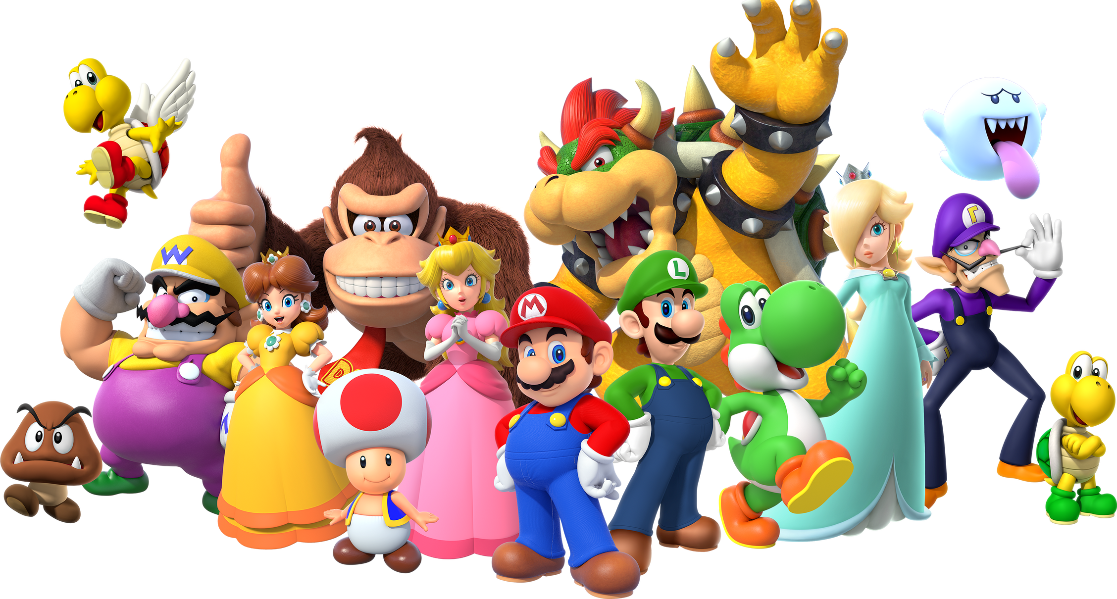 Image: Nintendo - Mario and Mario characters