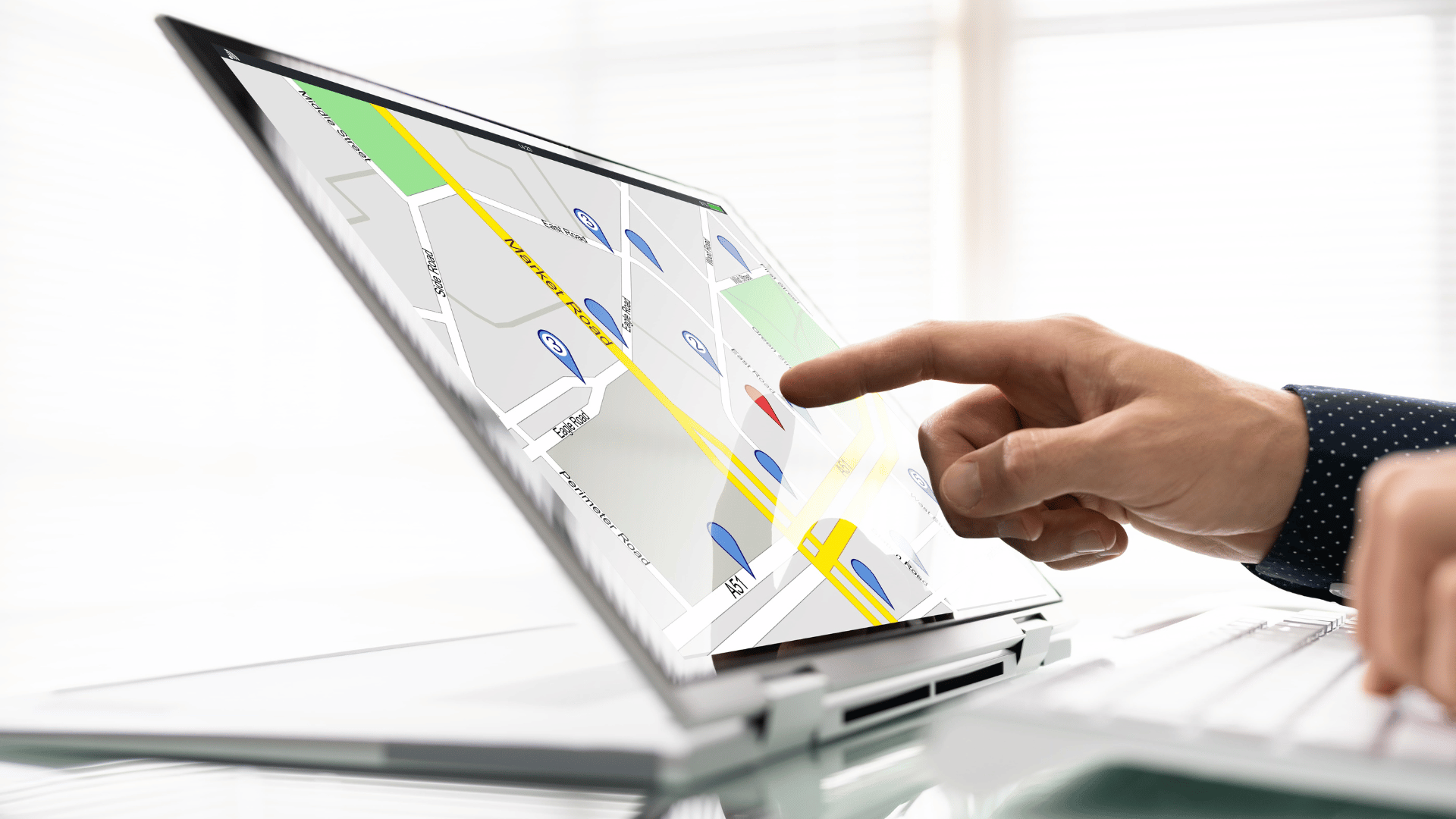 Person reviewing rental price differences for studios and utilities in Toledo OH, Cleveland, Columbus, Cincinnati, and surrounding country areas to evaluate investing potential.