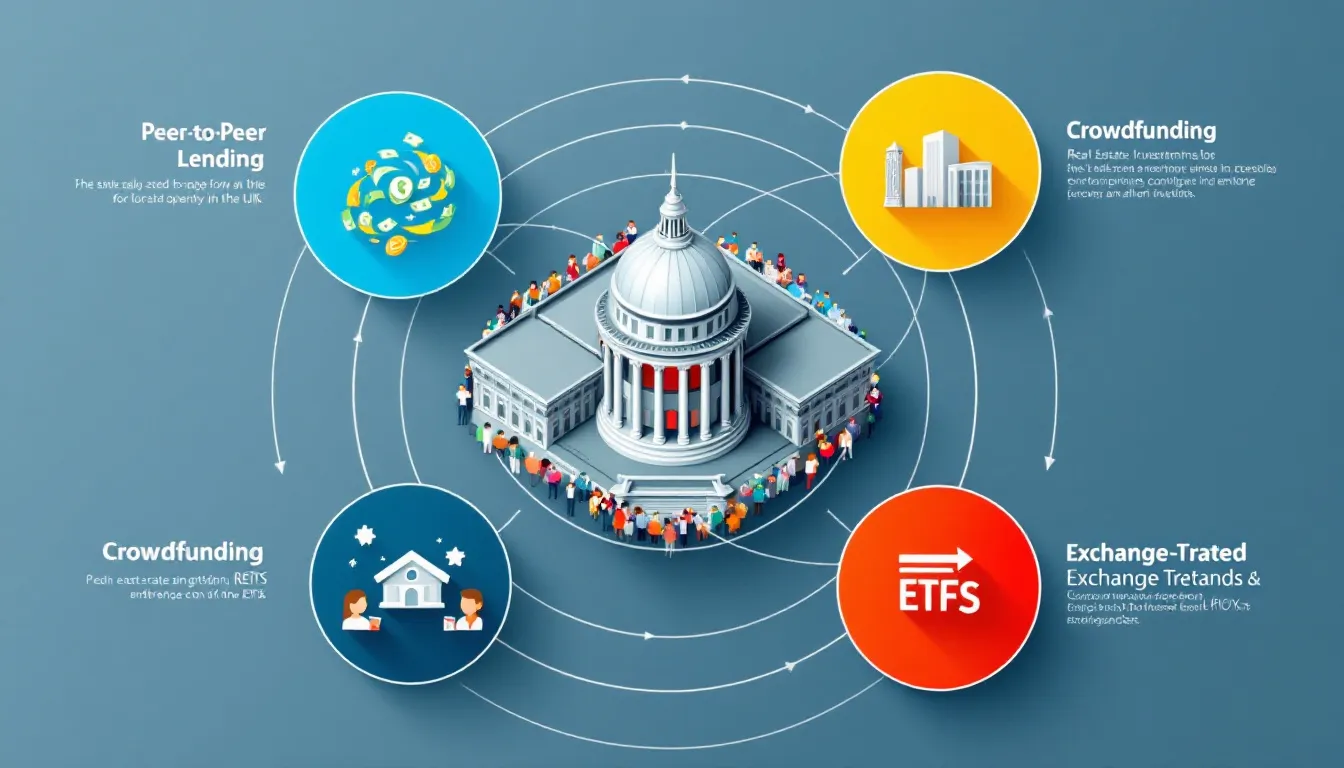 A diagram illustrating alternative investment options to penny stocks.