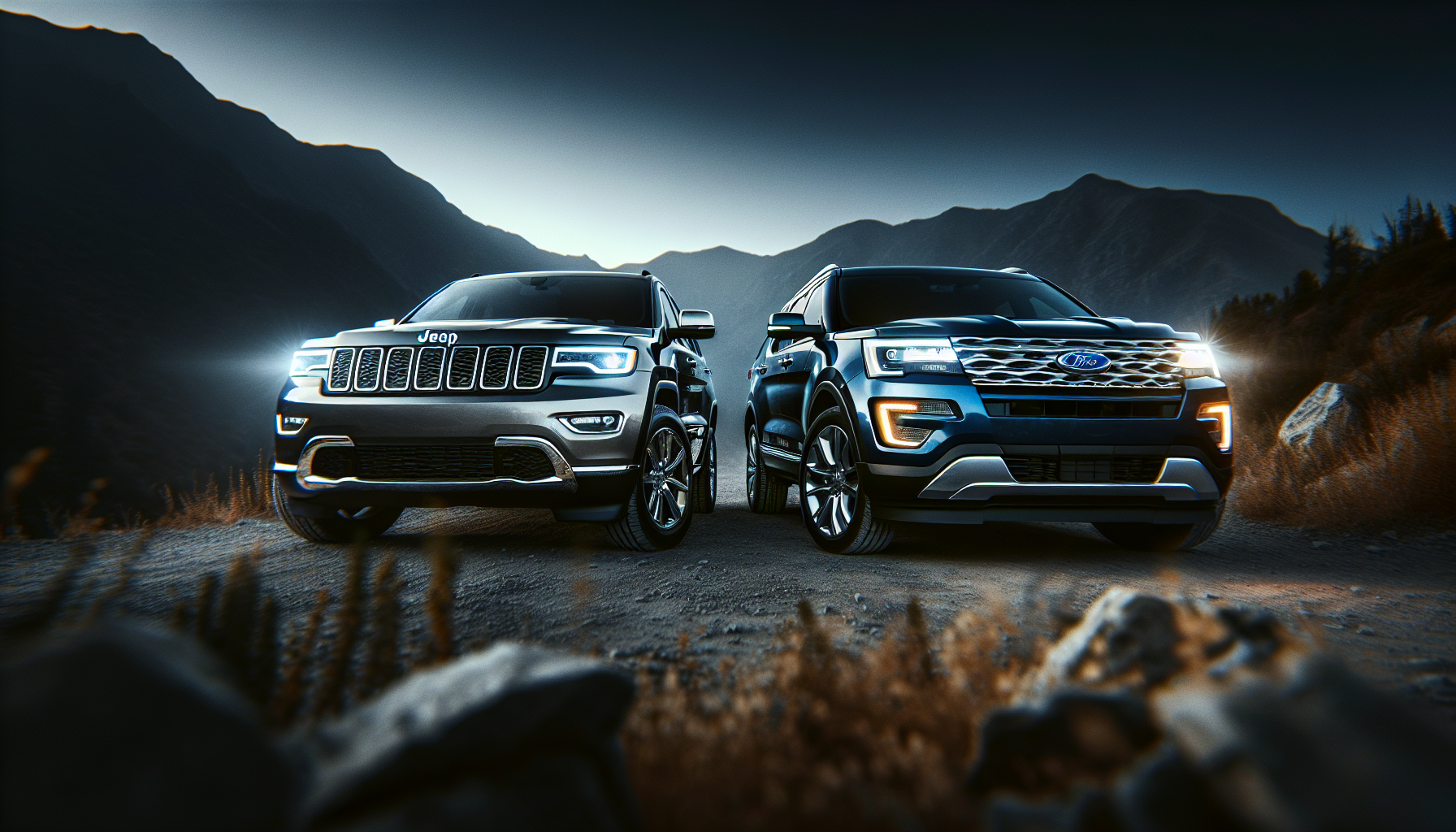 Comparison of Jeep Grand Cherokee and Ford Explorer