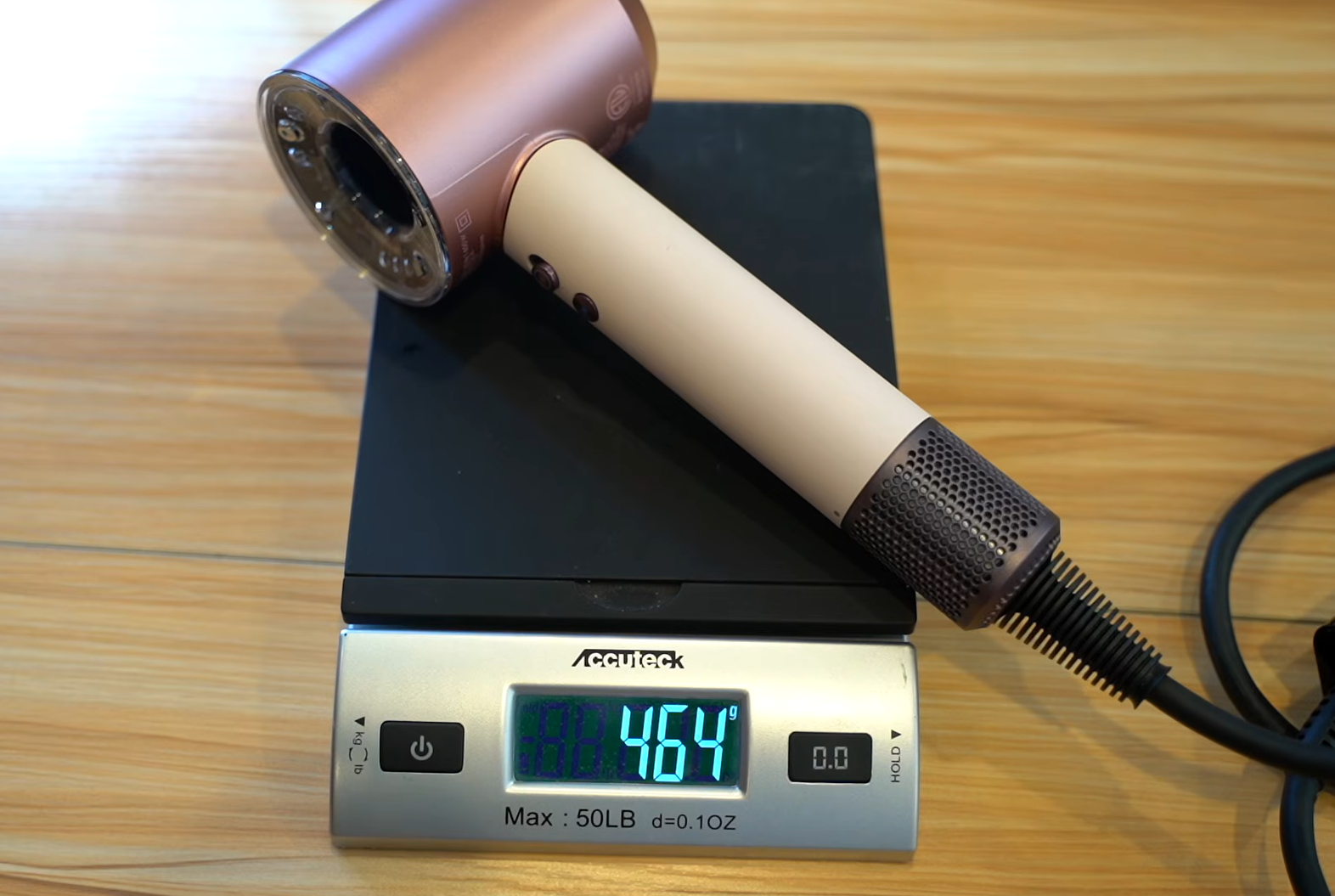 Dyson Supersonic blow dryer weight