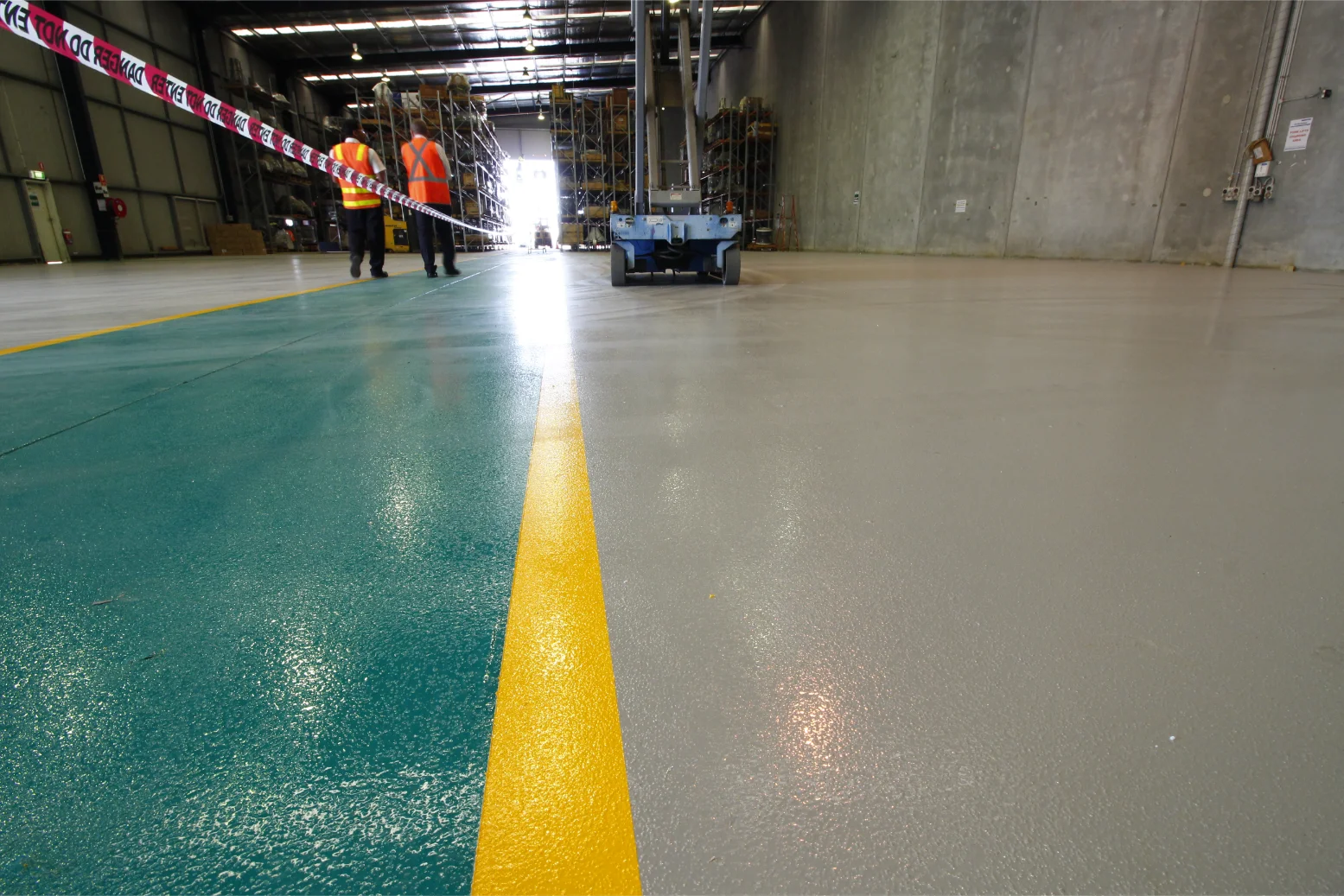 epoxy floors industrial application