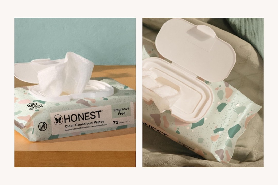 Fragrance-Free, Compostable Conscious Wipes honest