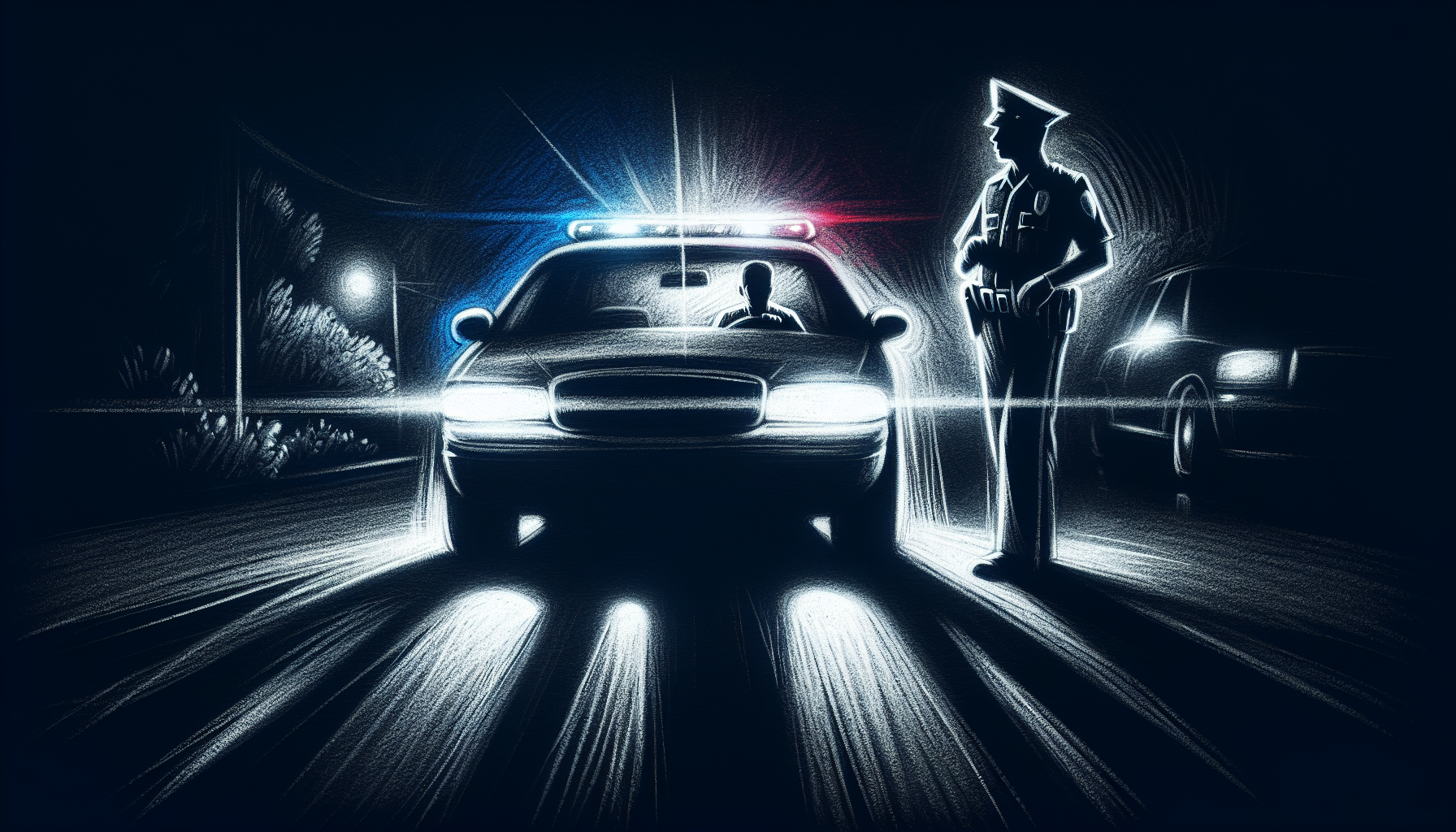 An illustration representing enhanced DWI charges and special circumstances.